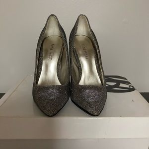 New Nine West Metallic Pointy Toe Stilettos